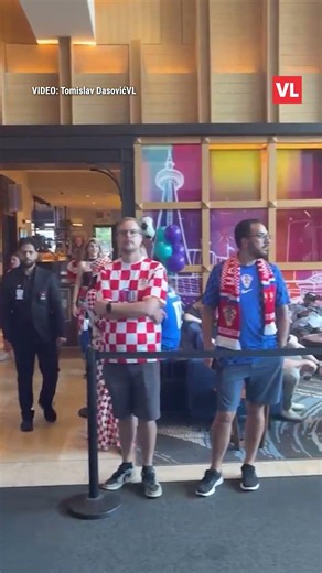 Pogledajte prizore iz lobija hotela u kojem su smješteni hrvatski reprezentativci