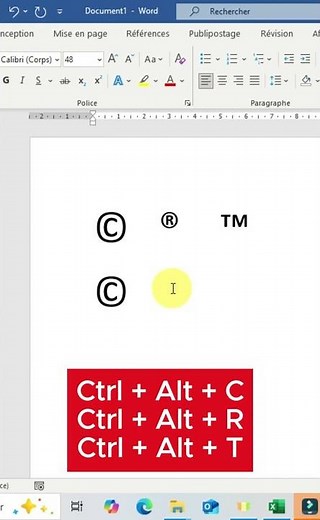 Entering special characters in Word #wordtraining #wordtips
