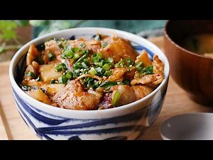 【定番の豚キムチ丼】10分で完成！パパッとランチにおすすめ♪