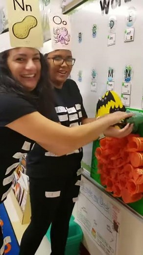 Halloween Game for the classroom! Come to SEE the Experience"Poke a Pumpkin "Teachers Can Play Too!