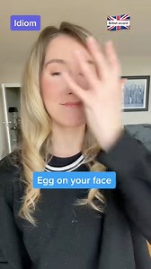 72K views · 2.1K reactions | 讀 “Egg on your face” = to look foolish or embarrassed after making a mistake!  Examples: • “He had egg on his face after bragging and then failing the test.” • “The company had egg on its face when the product didn’t work.” ✨ CEFR Level: C1 #LearnEnglish #English #idioms #idiomas #ieltsspeaking | Learn English Lauren | Facebook