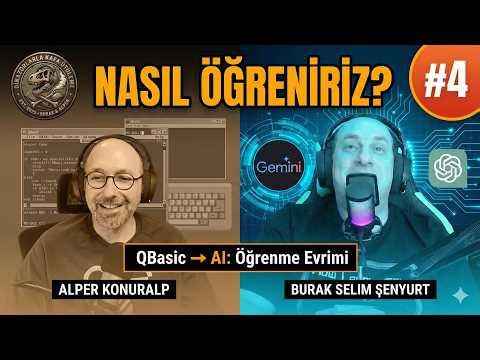 How Do We Learn? QBasic to AI: 25 Years | Brainstorming with Dinosaurs #4 @burakselimsenyurt