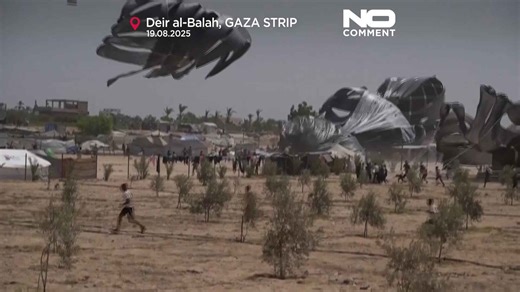 Aid agencies criticise Gaza airdrops as unsafe and ineffective