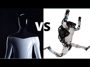 Tesla Bot vs Boston Dynamics Atlas! Artificial Intelligence robots