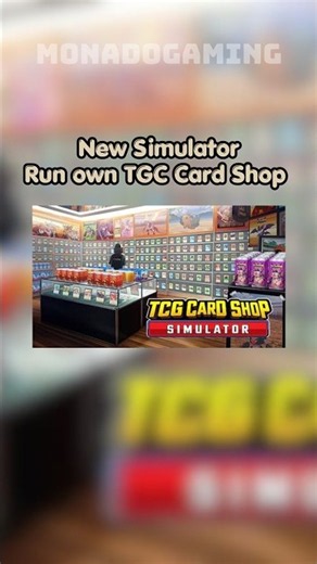New Simulator Game TGC Card Shop Simulator#gaming #fyp #coopgame #simulationgame #tgcshopsimulator