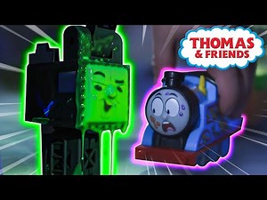 Spilling the Glowing Paint! | Watch Out Thomas