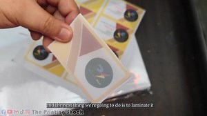 PVC ID BUSINESS More printing tips: www.youtube.com/theprintingshock | The Printing Shock