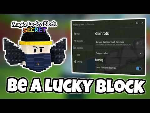 NEW 2026 Lucky Block Script… This Auto Farm is INSANE 🤯 (Brainrots + Rebirth)