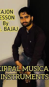 HOW TO PLAY CAJON || CLAPBOX || BEATBOX || FIRST LESSON || KIRPAL MUSICAL INSTRUMENTS