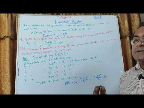 Chapter 14 ( Handshake Problem)