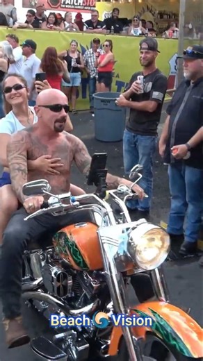 Billie Welcomes You to Myrtle Beach Bike Week from Beaver Bar #bikeweek #motorcycle #myrtlebeach