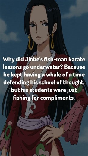 Laugh Like Luffy / Why did Jinbe's fish-man karate lessons go underwate...