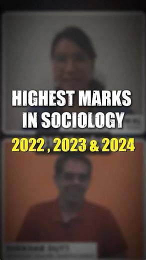 Sleepy Classes IAS consistently producing Sociology Top Rankers since last 7 years. #upscexam