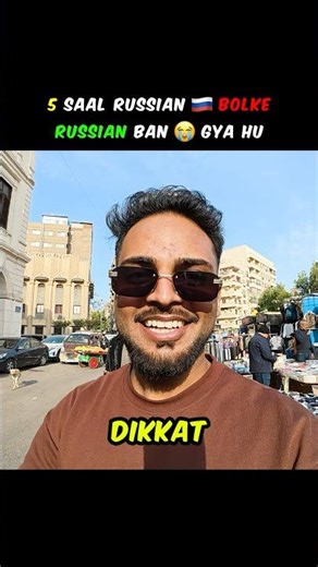 Russian🇷🇺 ban gya hu #shortsfeed #shortsvideo #moscow #dailyshorts