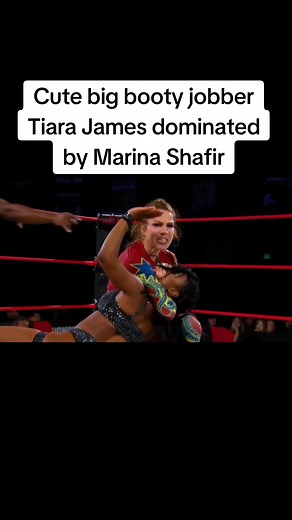 #pummeled #humiliated #humiliation #beatdown #ryona #aew #hot #trending #new #fun #jobber #jobbergirl #tiarajames #marinashafir #ringofhonor #roh #allelitewrestling #defeated #loser