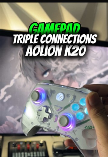🎮 Gamepad rasa sultan, harga lagi jatuh! Aolion K20 ✨ 🔥 Hall Effect Anti Drift 🔥 Trigger Mekanikal Super Responsif 🔥 RGB Nyala Dock Charging 🔥 Support PC, Android, iOS & Nintendo Switch Diskon sampai 55%‼️ Stok nggak nunggu lama, gamer paham ini 🕹️ 👉 Klik keranjang sebelum naik lagi! ⸻ Hashtag: #gamepad #aolionk20 #gamepadmurah #perlengkapangaming #setupgaming