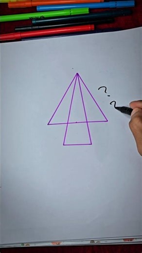 One Line Drawing Magic – Simple Tricks for Stunning Art ✨ #ArtMagic #artclass #colordrawing