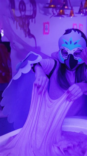 Sloomoo just got SPOOKY!🎃 Experience our #1 immersive slime adventure... SLOOMOOWEEN. Fun so squishy, stretchy, and slimy its scary good 👻 | Sloomoo Institute