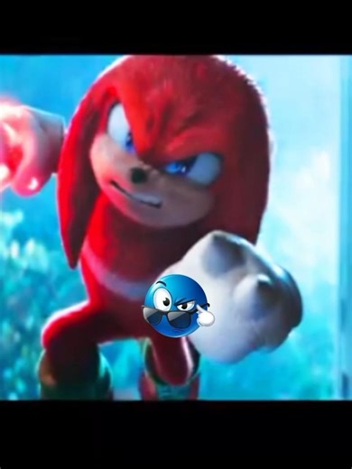 kunckles vs sonic fahit movement 🤯 #sonic 3 #edit #nazro #shorts