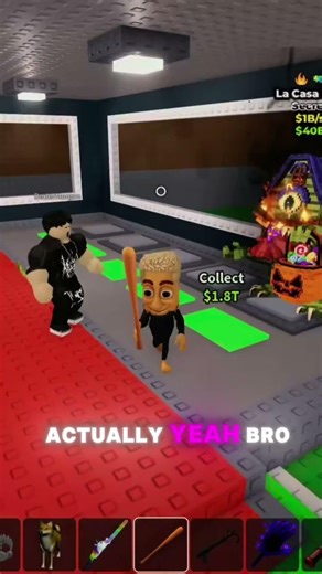 My subscriber traded me a LA CASA BOO! #stealabrainrot #roblox #shorts