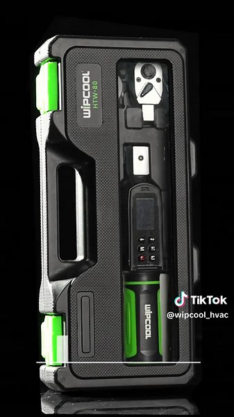 🎉 HTW-80 Digital Torque Wrench 🛠 Accurate and effortless! Adjustable jaw (5-30mm), bi-directional operation, digital display, and non-slip handle for precise tightening every time. 💡 Highlights Fits various nut sizes Clockwise & counterclockwise Instant digital readings Comfortable grip 3/8” square ratchet included 📦 Portable Kit Compact carrying case—take it anywhere, use anytime! #HVAC#HVACTools #Innovation #design #wipcool #ProTools