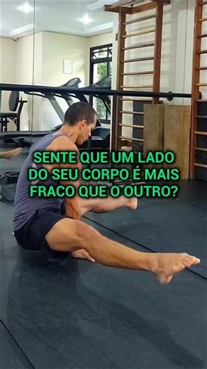 Sente que um lado do seu corpo é mais fraco que o outro? #shorts