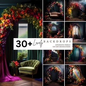 Rainbow Room, Room Backdrop, Colorful, Interior, Photography Backdrop, Photo Backdrop, Studio Backdrop, Photo Background, Digital Backdrop - Etsy UK