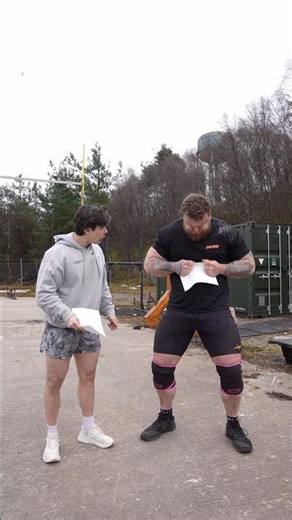 Worlds Strongest Man vs Unrippable Paper