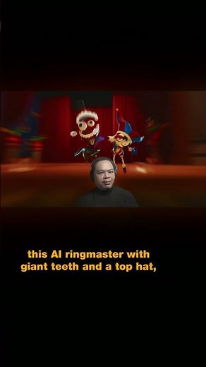 Pomni is secretly acing a job interview for the ringmaster role 🤡 #DigitalCircus #Pomni #Theory