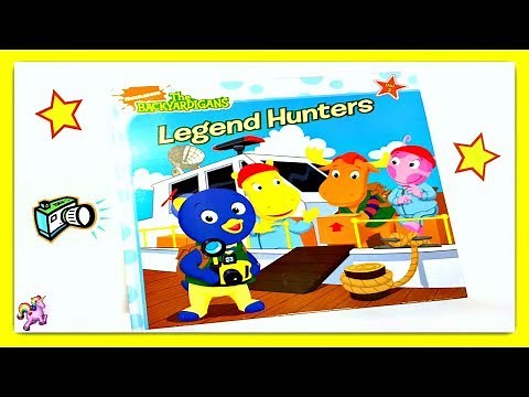 THE BACKYARDIGANS "LEGEND HUNTERS!" - Read Aloud | Storybook for kids, children