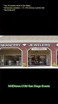 Top 10 Jewelry store in San Diegoand\r 1. Enhancery Jewelers — 5★ (472 reviews), Camino Del Rio N Ste