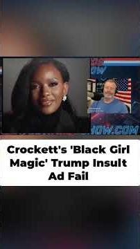 Crockett's 'Black Girl Magic' Ad: Genius or Disaster? #shorts