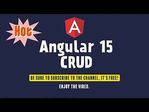 Angular 15 CRUD with Bootstrap v5 | JSON-Server | Standalone Components