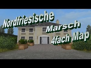 Landwirtschafts Simulator 17 Live Stream Multiplayer Game FS17 LS17 Nordfriesische Marsch mod map