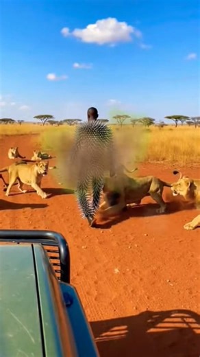 A Man Farted and the Lion Fainted 😂#FunnyVideo#ComedyShorts#ViralVideo#FunnyMoments#Lion#ComedyReels