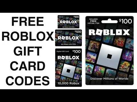 Unused Free Roblox Gift Card Codes = How To Get Free Roblox Gift Card Codes