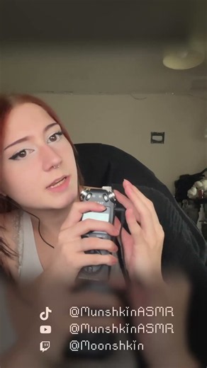 ASMR ┇ Sticky pad ear touching and whispered rambles, ear attention