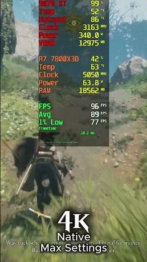 RX 9070 XT, 7800X3D, Beast of Reincarnation, Max Settings, 1080p, 1440p, 4k, Benchmark