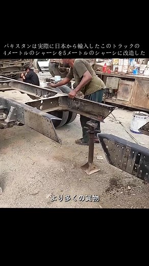 パキスタンのトラック改造プロジェクト