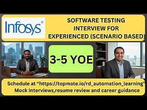 Software Testing Interview Questions and Answers| Manual Testing Mock Interview for Experienced