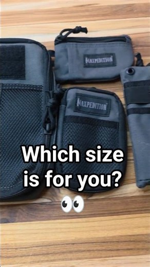 Which Maxpedition size makes sense for you? #edc #edcorganizer