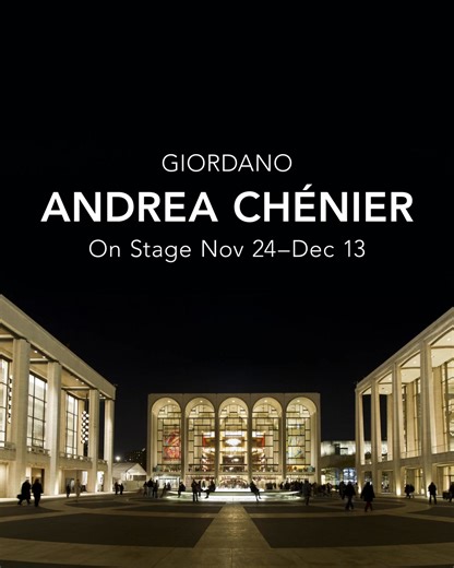 A tragedy set amid the drama and turmoil of the French Revolution | The Metropolitan Opera