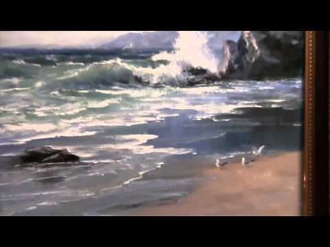 Igor Sakharov. La tecnica pittorica unica. Priboi