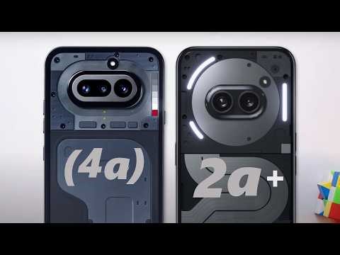 Nothing Phone 4a vs Nothing Phone 2a Plus