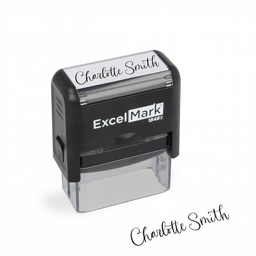 Self-Inking Signature Stamp