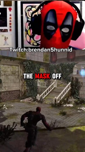 Deadpool Ps4 with a Deadpool mask😂
