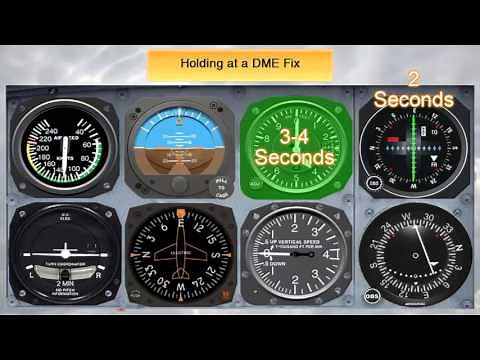 Holding at a DME Fix