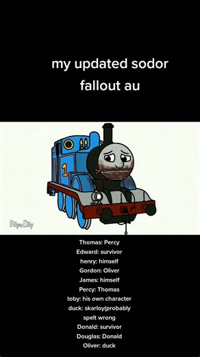 updated sodor fallout au | fallout