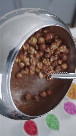 Homemade Chocolate Popcorn with Aieve Kitchenaid Coating Pan Accachment, Candy Panner, Snack Coater.