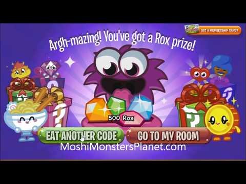 Moshi Monsters New Secrets Codes For 5000 Rox - Cheats and Tips